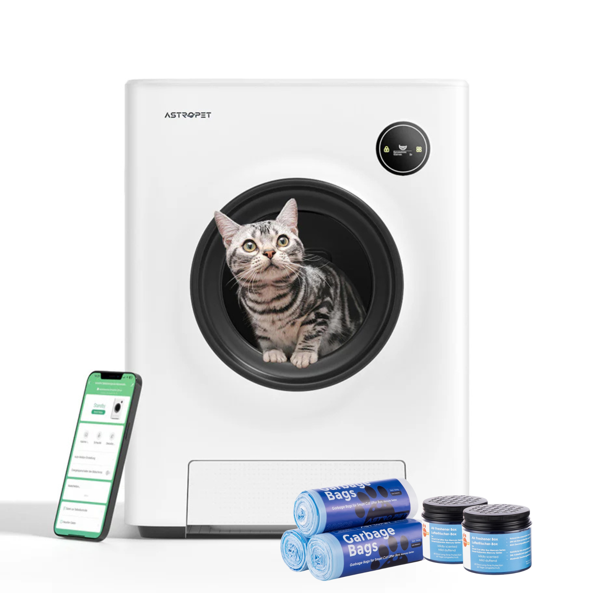 Cat smart litter box hot sale
